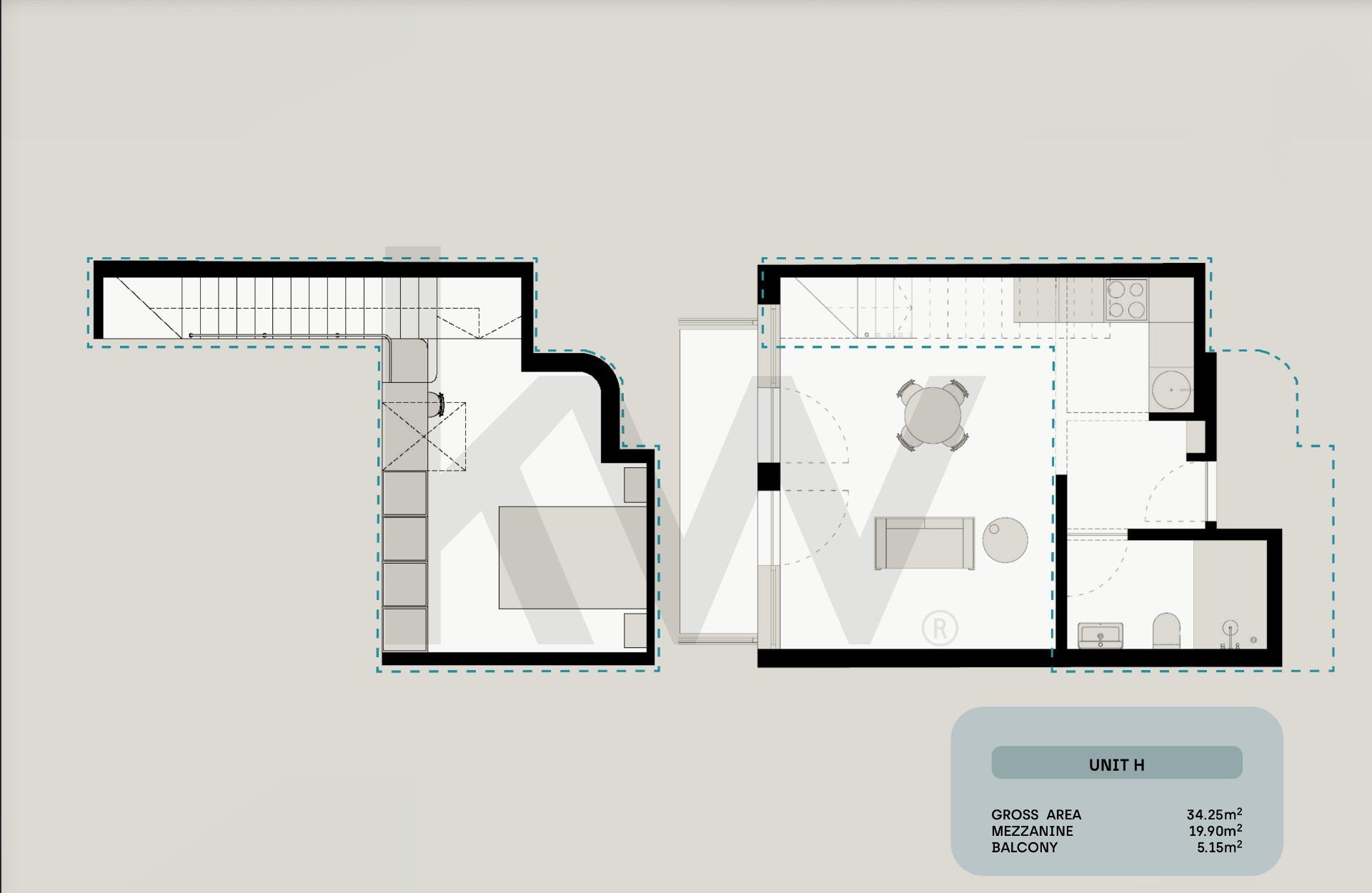 Apartamento T1 na Planta à Venda em Porto - Portugal - 4