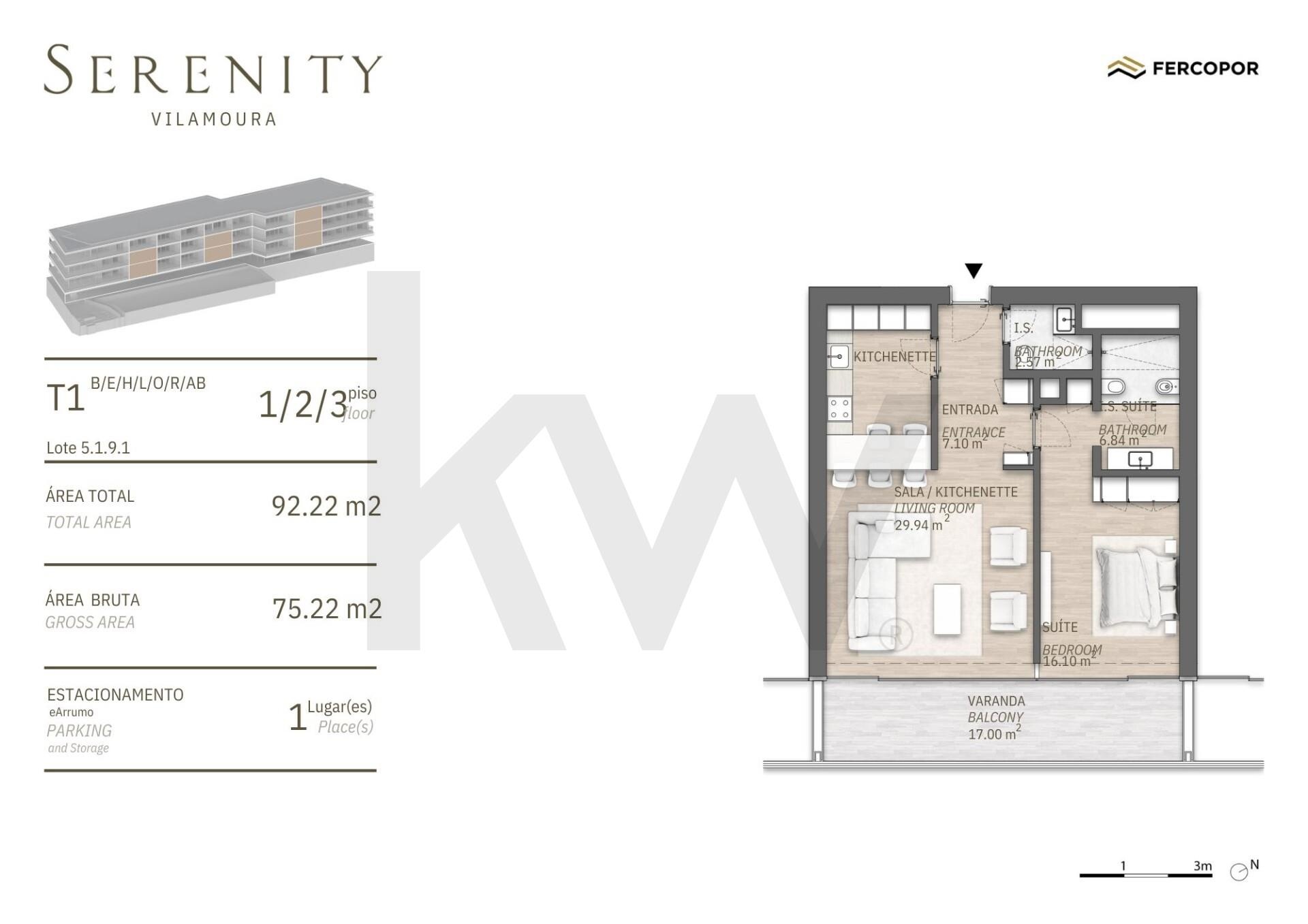 Apartamento T1 na Planta à Venda em Quarteira - Algarve - Portugal - 8