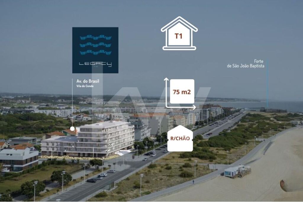 Apartamento T1 à Venda em Vila Do Conde - Porto - Portugal - 2