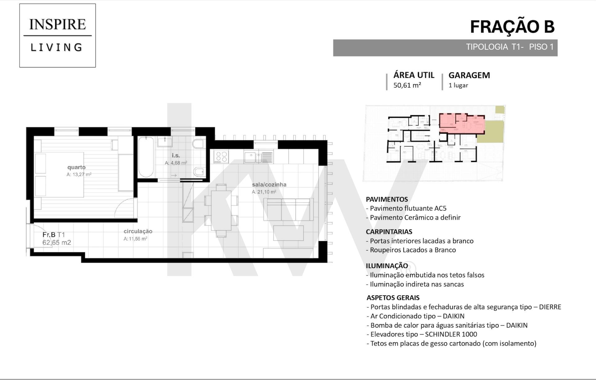 Apartamento T1 à Venda em Viseu - Portugal - 8