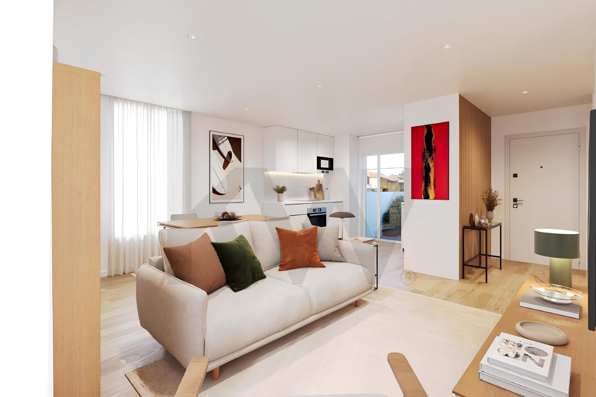 Apartamento T1 em Construção à Venda em Almada - Setúbal - Portugal - 1