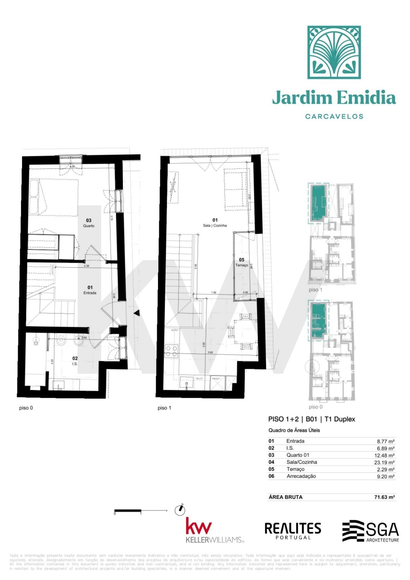 Apartamento T1 na Planta à Venda em Carcavelos - Lisboa - Portugal - 8