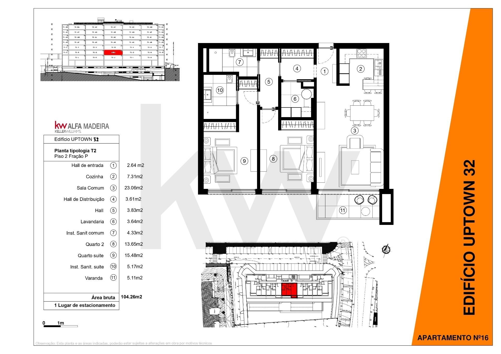 Apartamento T2 à Venda em Funchal - Ilha Da Madeira - Portugal - 3