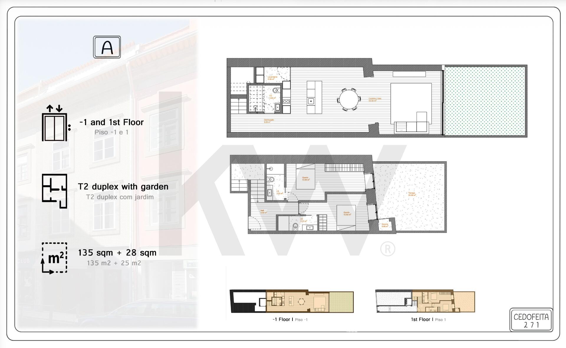 Apartamento T2 na Planta à Venda em Porto - Portugal - 4