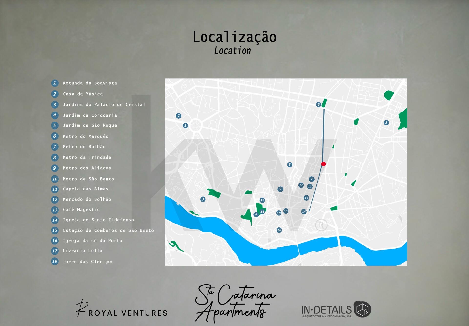 Apartamento T2 na Planta à Venda em Porto - Portugal - 2