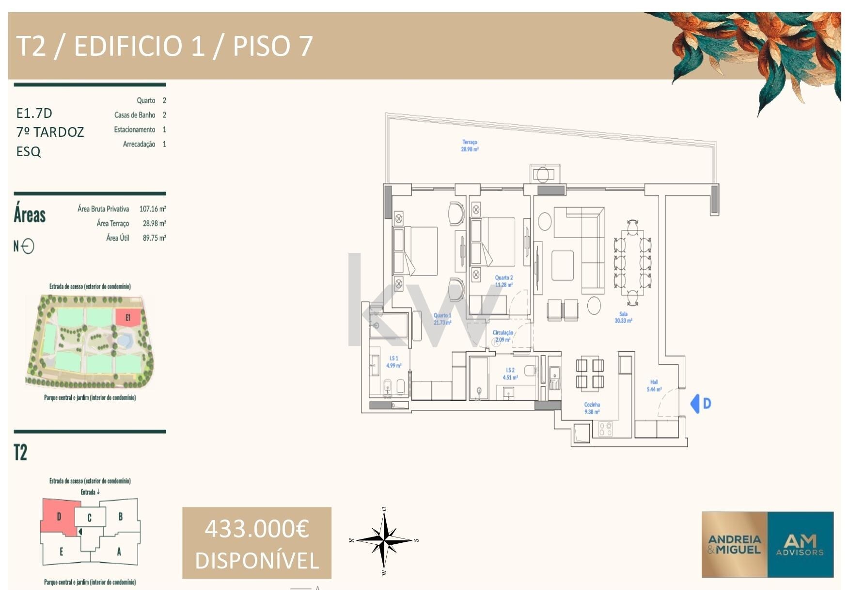 Apartamento T2 na Planta à Venda em Setúbal - Portugal - 8