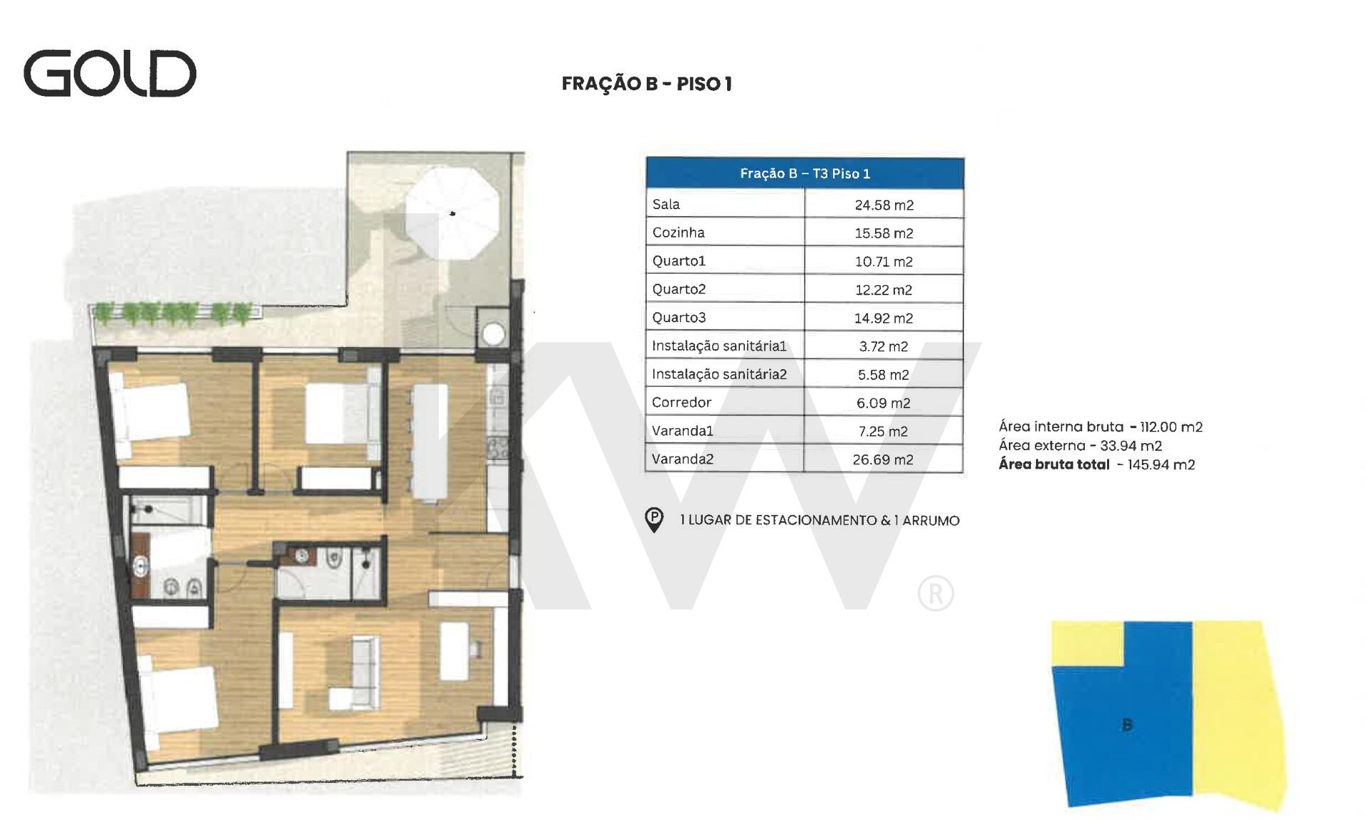 Apartamento T3 à Venda em Aveiro - Portugal - 7