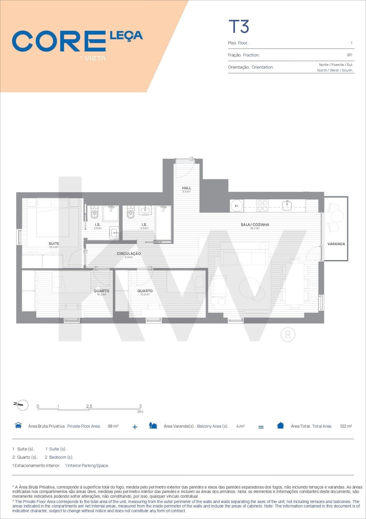 Apartamento T3 à Venda em Matosinhos - Porto - Portugal - 5