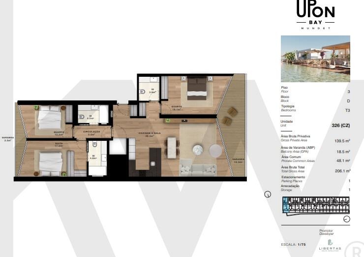 Apartamento T3 à Venda em Seixal - Portugal - 3