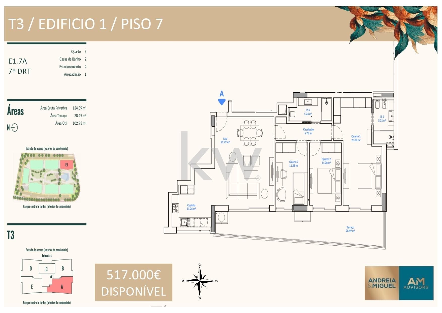 Apartamento T3 na Planta à Venda em Setúbal - Portugal - 8