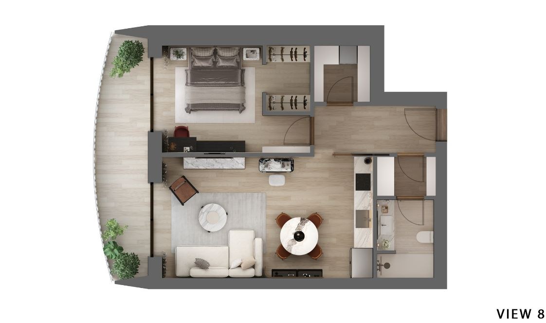 Elysium Bayside: Studios e Apartamentos Novos à Venda em Gibraltar (Na Planta) - 1