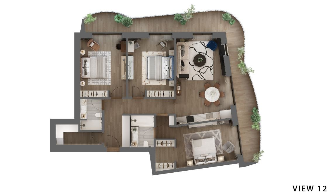 Elysium Bayside: Studios e Apartamentos Novos à Venda em Gibraltar (Na Planta) - 3