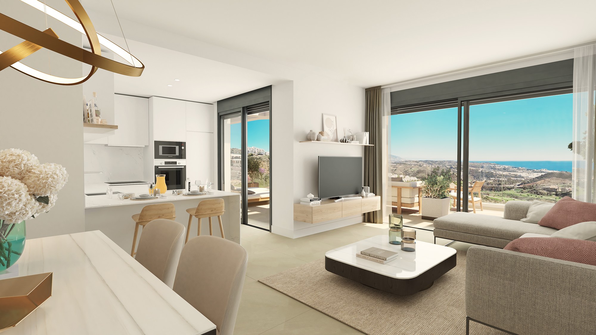 Calanova Collection: Apartamentos e Penthouses no Golfe à Venda em La Cala de Mijas - 7