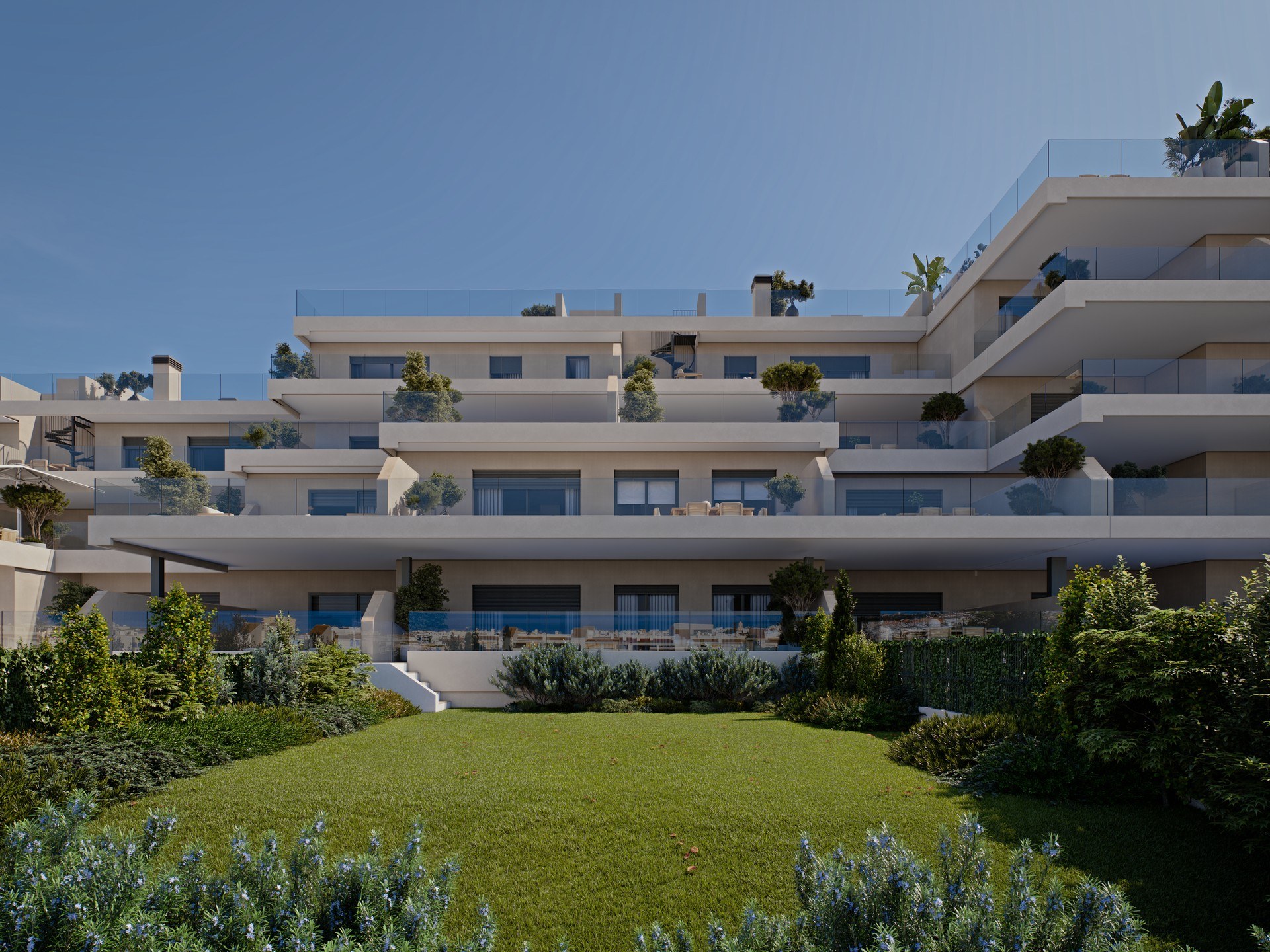Las Mesas Sea Suites: Apartamentos Novos com Vista Mar à Venda em Estepona - 1