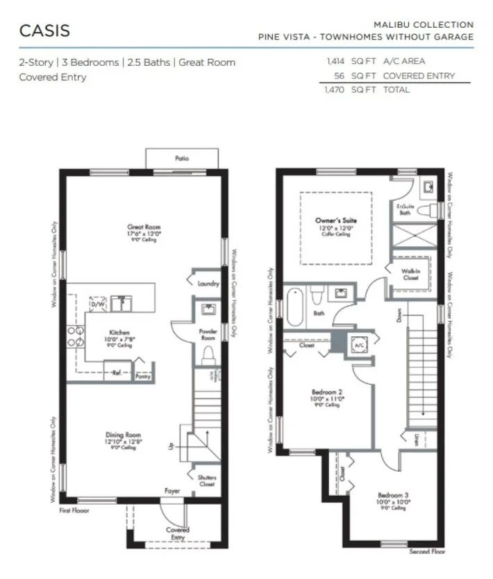 Casa de 3 Dormitórios à Venda em Homestead, FL – Pine Vista Casis Collection by Lennar - 2