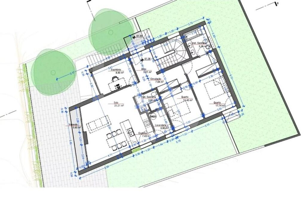 Moradia T2 na Planta à Venda em Alcabideche - Lisboa - Portugal - 6