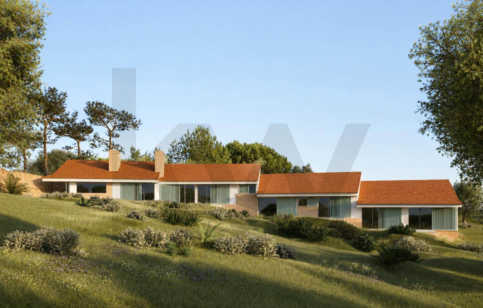 Maison 5 Chambres sur Plan à Vendre à Sintra - Lisbonne - Portugal - 1