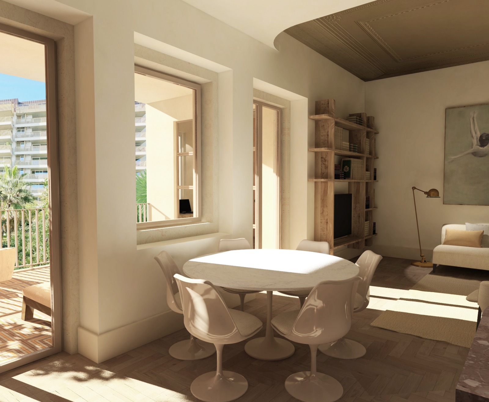 Apartamento T2+1 com Jardim à Venda na Planta no Príncipe Real, Lisboa - 2