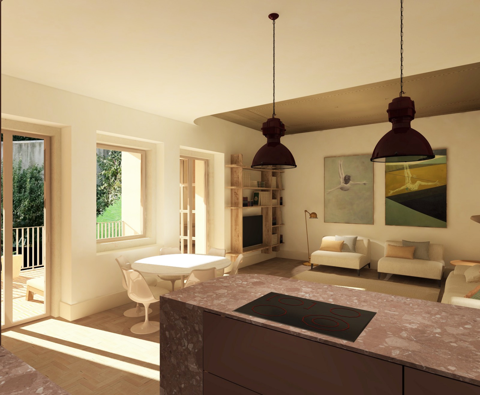 Apartamento T2+1 com Jardim à Venda na Planta no Príncipe Real, Lisboa - 4