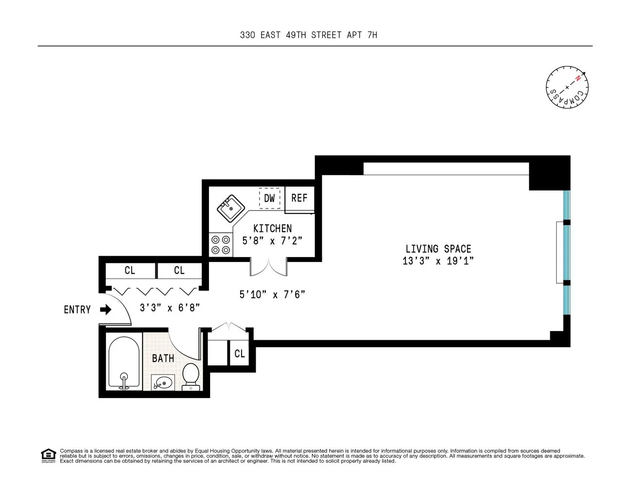 Studio à Venda em Midtown East – Manhattan, Nova Iorque – NY - 5