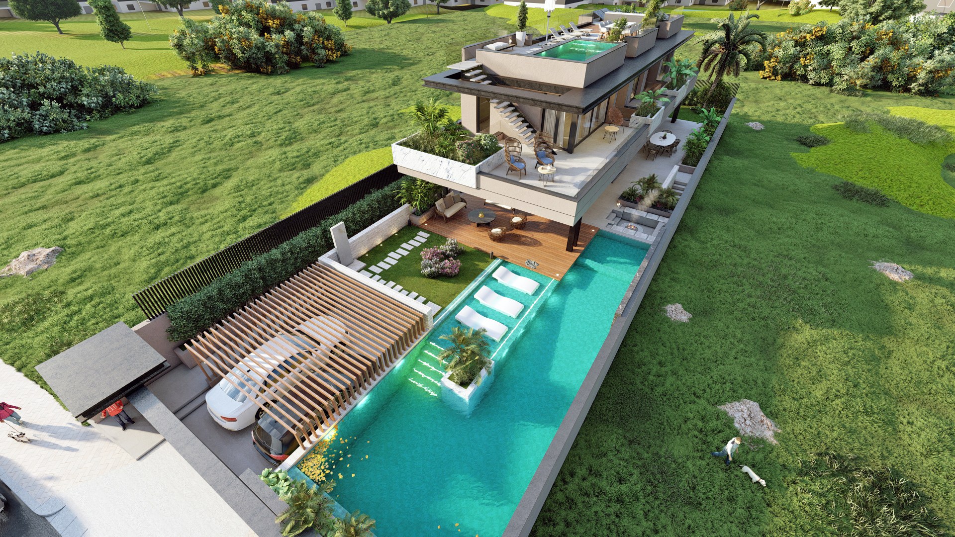 Villas Bellagio: Villas de Luxo Novas à Venda em El Higuerón, Fuengirola - 3