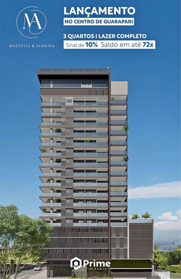 Apartamento de 3 Quartos à Venda no Centro – Guarapari – ES