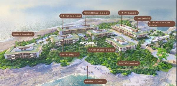 Apartamento de 4 Quartos à Venda na Enseada Azul - Guarapari - Espírito Santo - Brasil