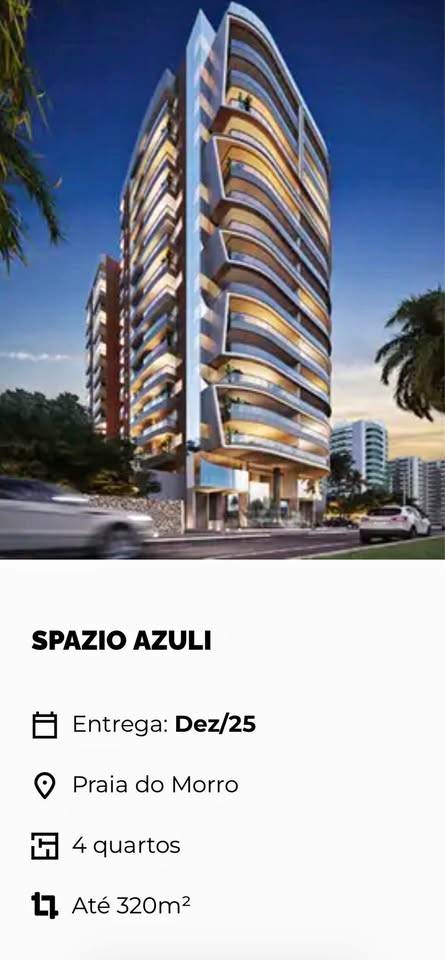 Apartamento de 4 Quartos à Venda na Praia do Morro – Guarapari – ES