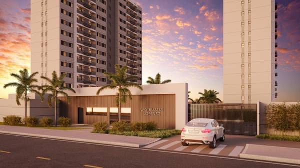 Apartamento na Planta com 2 Quartos e Suíte no Castello di Lorenzo à Venda no Rita Vieira - Campo Grande - Mato Grosso do Sul - Brasil
