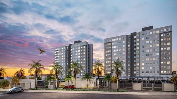 Apartamento na Planta com 2 Quartos no Órion à Venda no Jardim Paulista - Campo Grande - Mato Grosso do Sul - Brasil