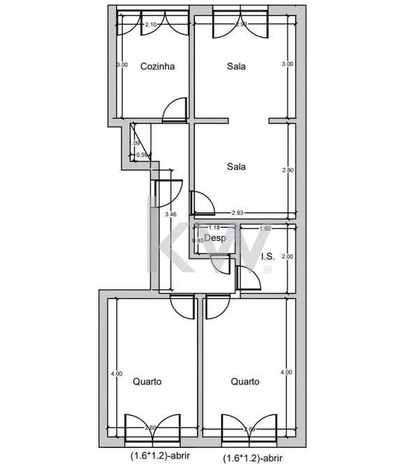 Appartement 2 chambres à vendre à Algés - Lisbonne - Portugal