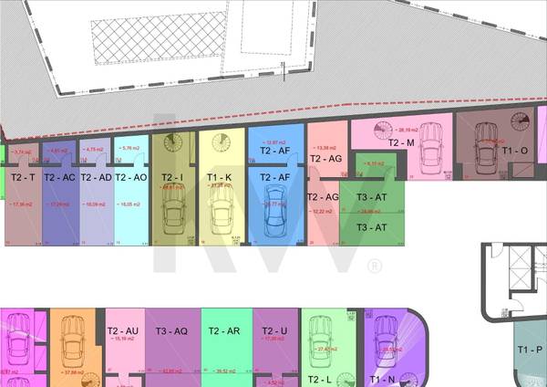 Apartamento T2 na Planta à Venda em Lagos - Algarve - Portugal