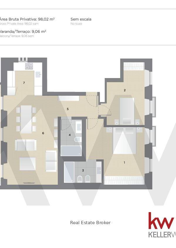 Apartamento T2 en Venta en Lisboa - Portugal