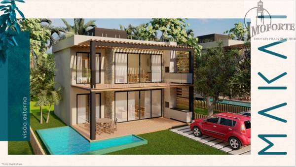 Casa em Condomínio com 4 Suítes à Venda em Açu da Torre – Mata de São João – BA