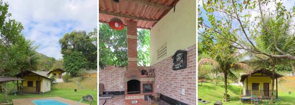 Chácara com 3 Chalés à Venda em Duas Barras - Anchieta - Espírito Santo - Brasil