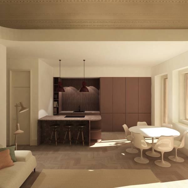 Appartement T2+1 avec Jardin à Vendre sur Plan à Príncipe Real, Lisbonne